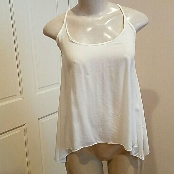 Brandy Melville white tank top. One size - Picture 1 of 4